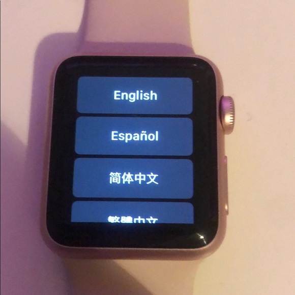 Apple Watch Series 1 Rose Gold Pink - Picture 3 of 4